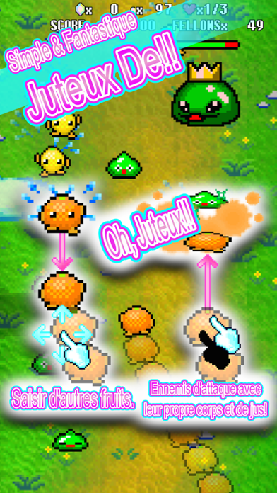Screenshot #2 pour Fruits & Dragons La légende de fruits juteux