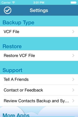 Contacts Backup and Sync screenshot 4