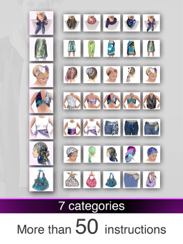 Screenshot #5 pour Fashion & Style guide comment porter un foulard
