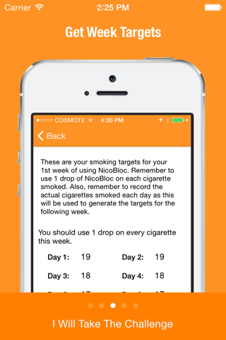 The NicoBloc Challenge - Quit Smoking screenshot 3