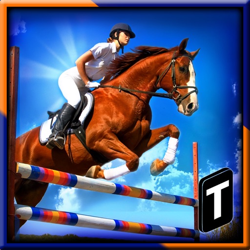 Horse Show Jump Simulator 3D Icon