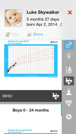 Game screenshot Pediatric Growth Charts by Boston Children's Hospital hack