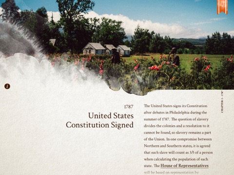 The Book of Negroes Historical Guide iPad screenshot 4 - Entertainment app