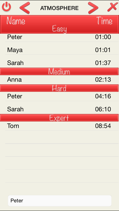 App screenshot