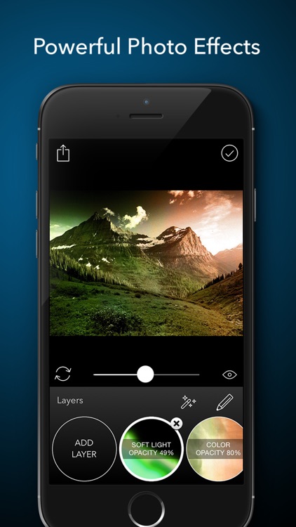 Layered - Powerful photo editor, add texture layers to create stunning effects