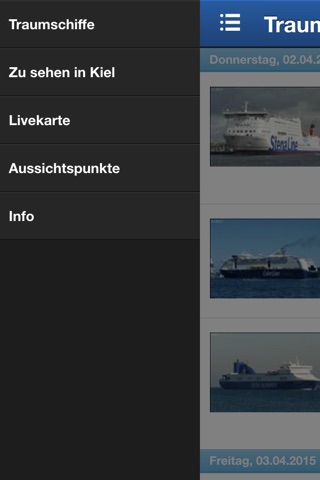Traumschiffe in Kiel screenshot 2