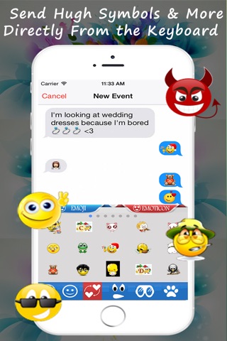 New More Emoji 2 Keyboard - Extra Emojis screenshot 4