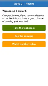 Driving Theory 4 All - Hazard Perception Videos Vol 4 for UK Driving Theory Test - Free screenshot #5 for iPhone