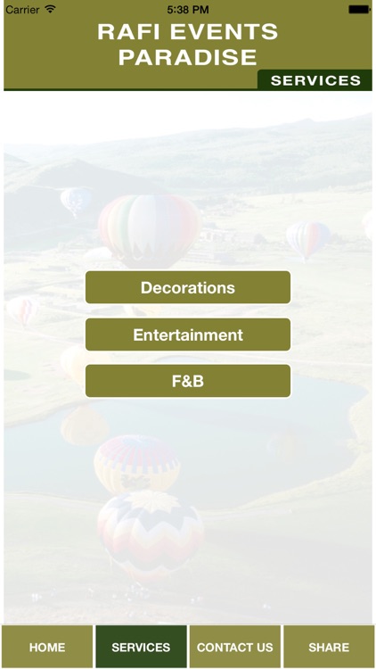 RAFI EVENTS PARADISE screenshot-3