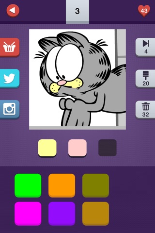 Cartoon Mania - Guess the Colors screenshot 3