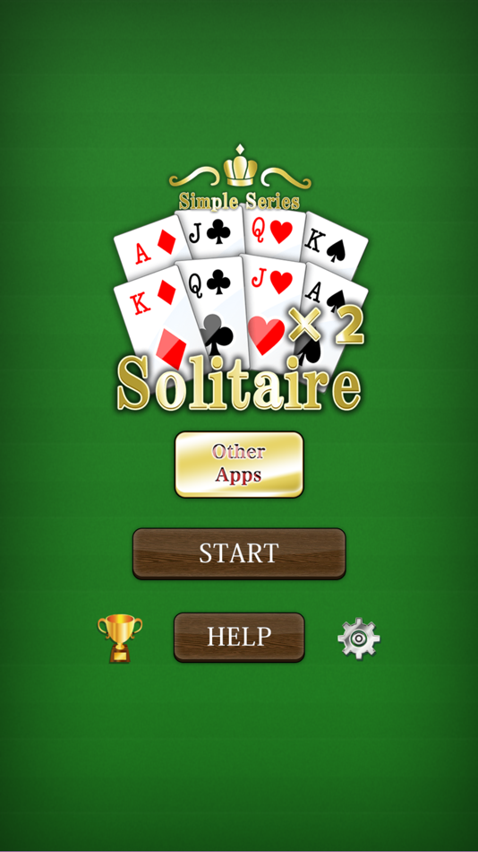 #1. Double Solitaire - Simple Card Game Series (iOS) 由: Nobollel Inc.