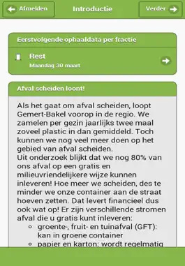 Game screenshot Afvalwegwijzer apk