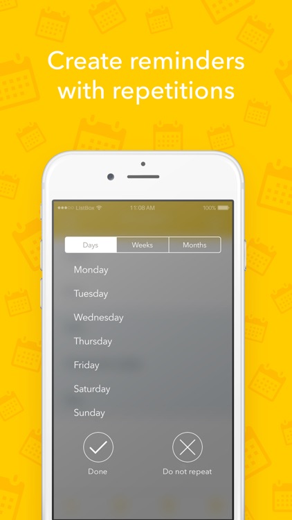 ListBox - ToDo and Birthdays for VK