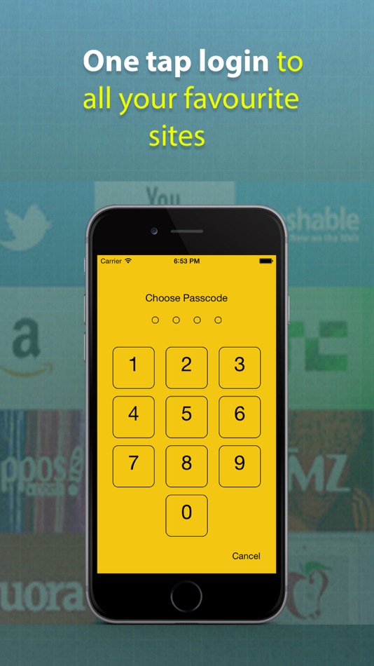 #3. Password Manager - A Secret Vault for Your Digital Wallet with Fingerprint & Passcode (iOS) 由: Md Khairul Islam Bhuiyan