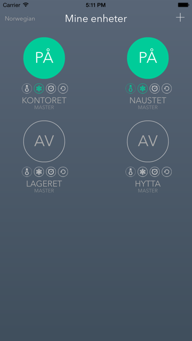 Screenshot #2 pour Glamox Heating 2