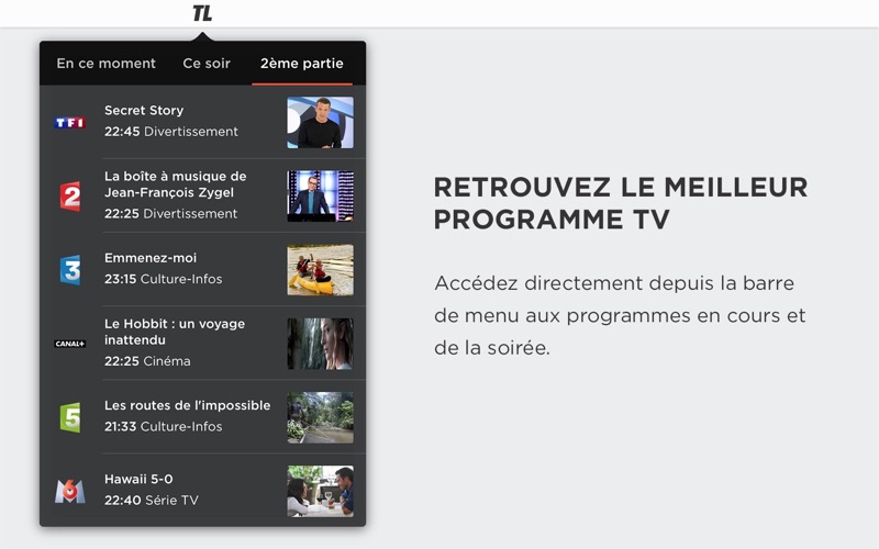 Screenshot #1 pour Télé-Loisirs Programme TV