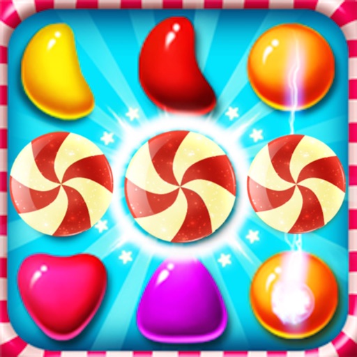 Candy Mania Blitz - FREE Addictive Match 3 Puzzle game for kids and girls! Icon