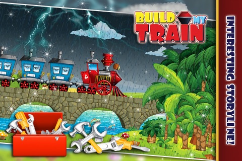 Build My Train – Make & repair vehicle in this crazy mechanic game for kids screenshot 2