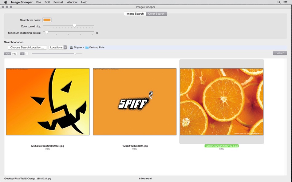 #2. Image Snooper (macOS) By: Steve Mills
