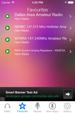 Ham Radio Recorder screenshot 3