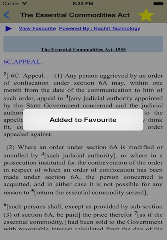 The Essential Commodities Act screenshot 3