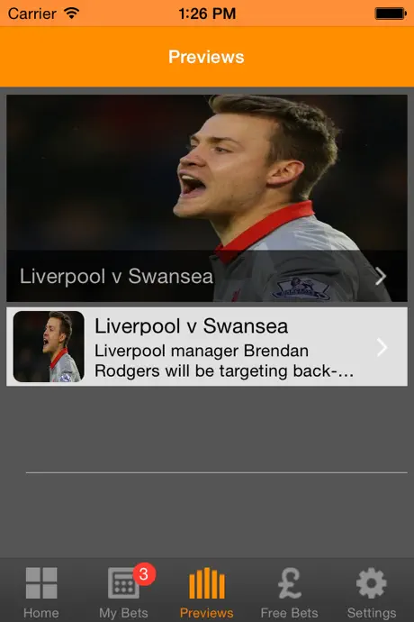 OddsCheck for iPhone