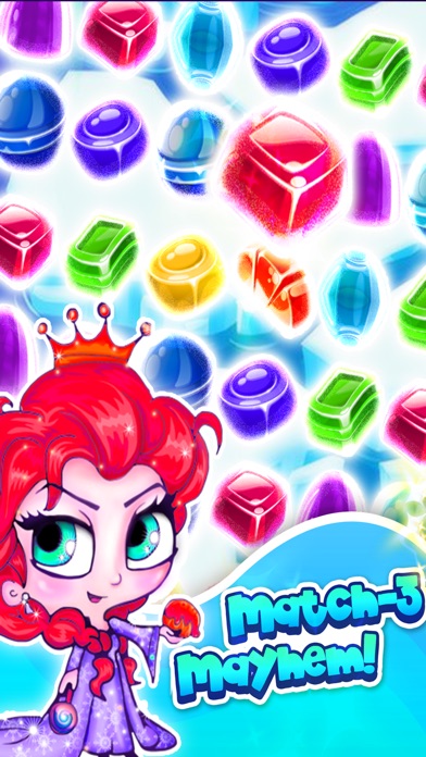 ``` FROZEN ICE QUEEN MATCH-3``` - FUN CANDY PUZZLE GAME SA-GA FOR JEWEL MANIA'CS C.RUSH 1.0 IOS