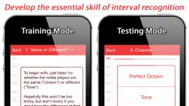 Game screenshot Relative Pitch Free Interval Ear Training - intervals trainer tool to learn to play music by ear and compose amazing songs apk