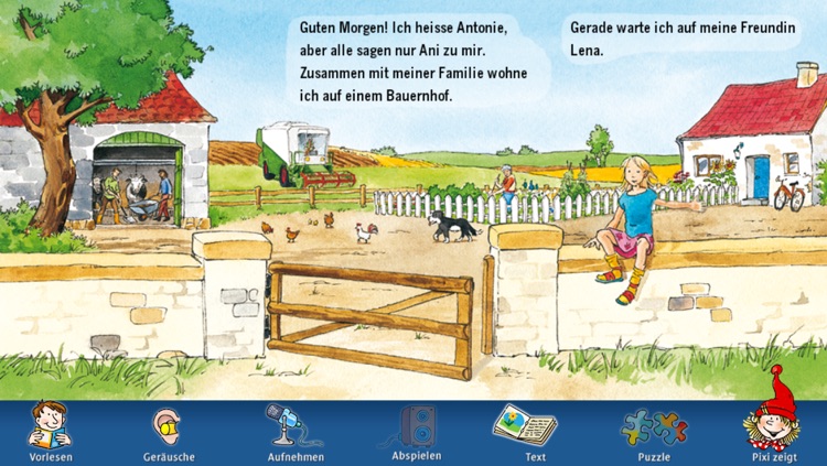 Pixi-Buch „Ein Tag auf dem Bauernhof“ für iPhone