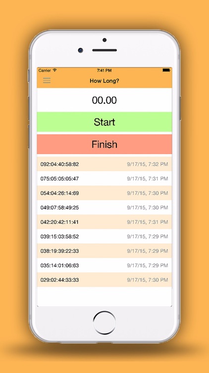 How Long? Record Time!