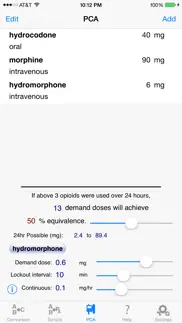 eopioid™ : opioids & opiates calculator iphone screenshot 3