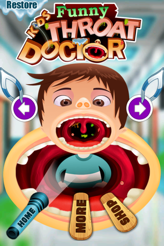 Funny Kid's Throat Doctor screenshot 2