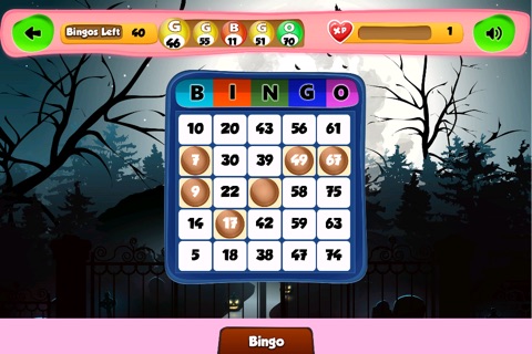 Horror Bingo - Free Bingo Games screenshot 4