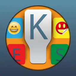 Keyboard+ iOS8 -Color Stickers Keyboards, Emoji Words Maker app icon