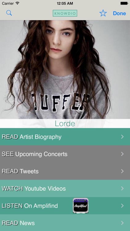 Knowdio - Know Your Audio.  Learn about the hottest new music plus concerts, music videos and news! screenshot-4
