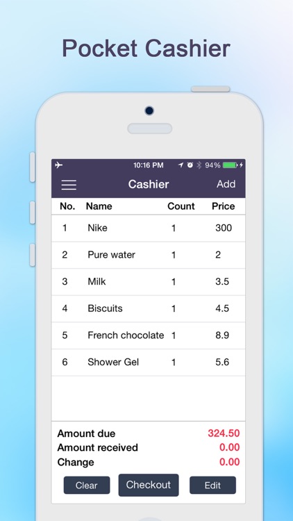 Cashier-Shop Assistant