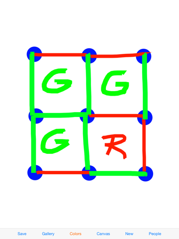 Scribble Together - WiFi & Bluetooth iPad screenshot