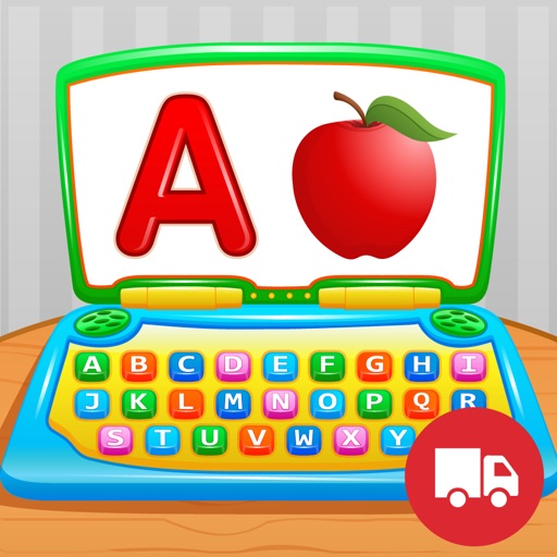 My First ABC Laptop Free - Learning Alphabet Letters Game for Toddlers and Preschool Kids icon