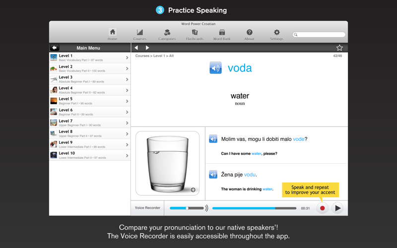 WordPower Learn Croatian Vocabulary by InnovativeLanguage.com thumbnail 3
