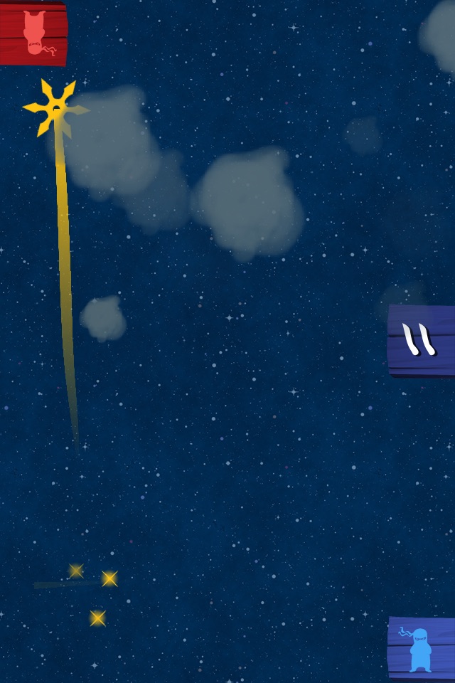 Ninja Pong - Become a shuriken master! screenshot 2