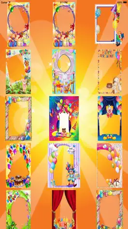 Game screenshot Birthday Photo Frame Maker apk