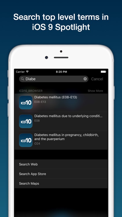 2016 ICD 10 Codes - Offline browse and search of 2015/2016 CM & PCS code with MEDLINE info