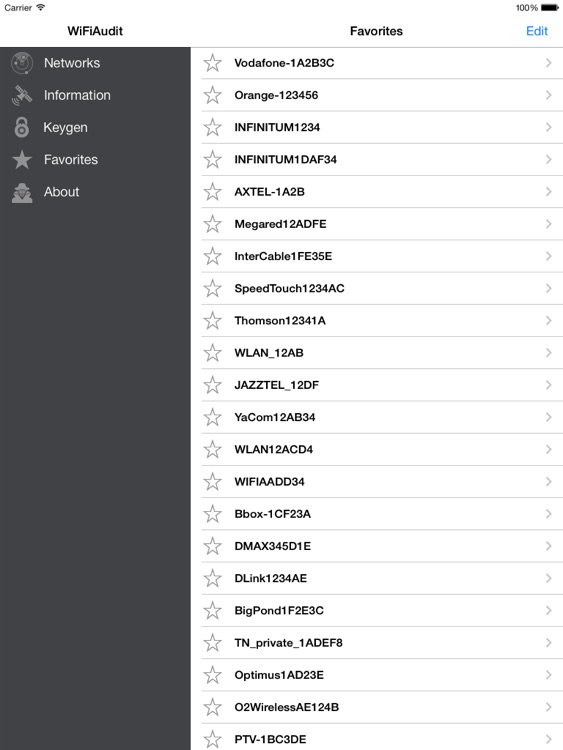 WiFiAudit Pro for iPad screenshot-3