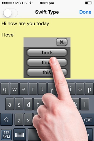 Swipe Typing Pro screenshot 4