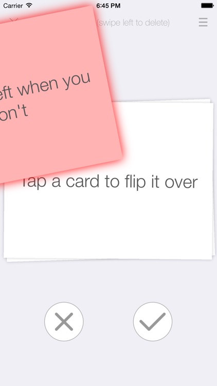 FlipFlash - Flash Cards You Can Swipe