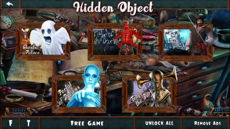 pirates black pearl Hidden Objects
