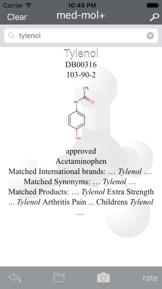 med-mol+: Drug & Medication Molecule Image Searchのおすすめ画像2