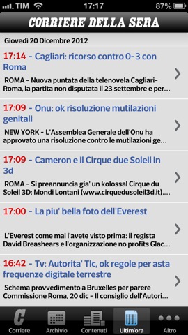 Corriere della Sera - Digital Edition per iPhoneのおすすめ画像4