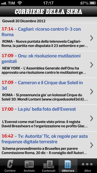 Corriere della Sera - Digital Edition per iPhoneのおすすめ画像4