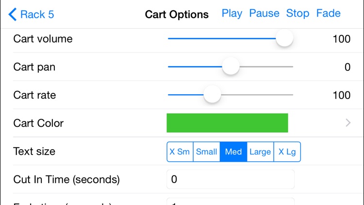 Sound Byte Cart Machine App